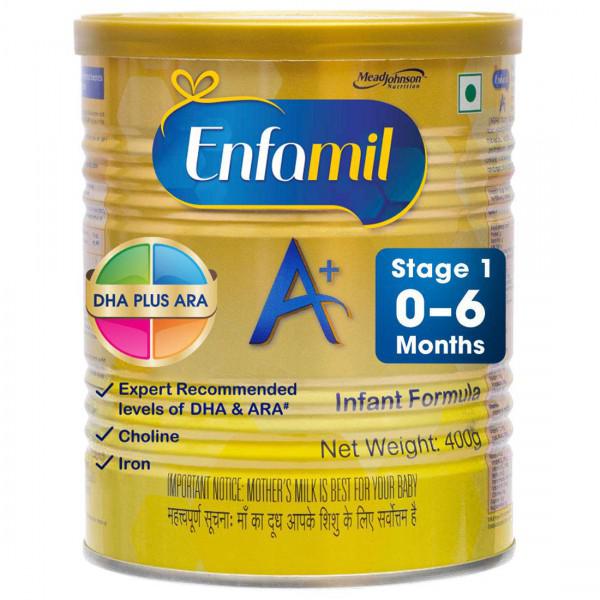 Enfamil A+ Stage 1 Infant Formula 0 to 6 Months (400 Gm)