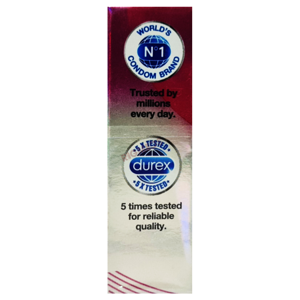 Durex Extra Ribbed Condom (3 Condom)