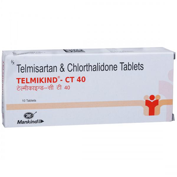 Telmikind CT 40 Tablet
