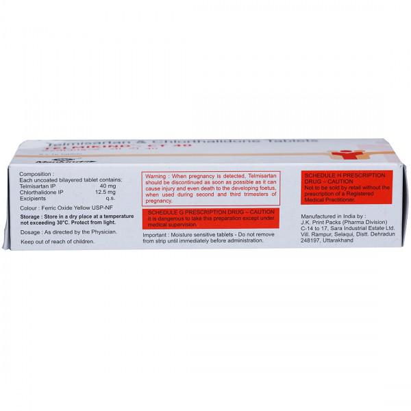 Telmikind CT 40 Tablet