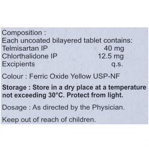 Telmikind CT 40 Tablet