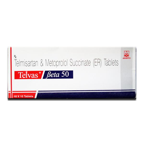 Telvas Beta 50 Tablet ER