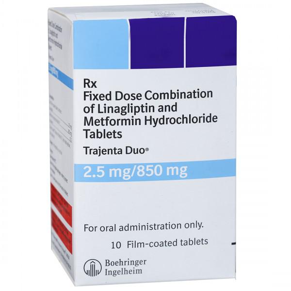 Trajenta Duo 2.5Mg/850Mg Tablet