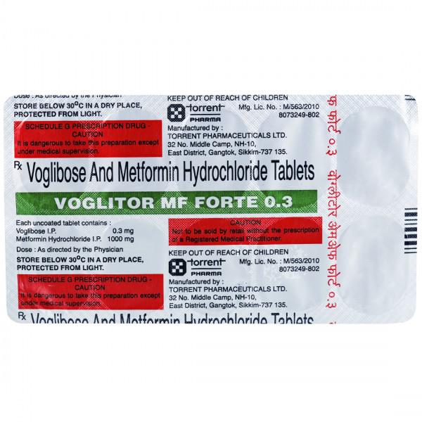 Voglitor MF Forte 0.3 Tablet
