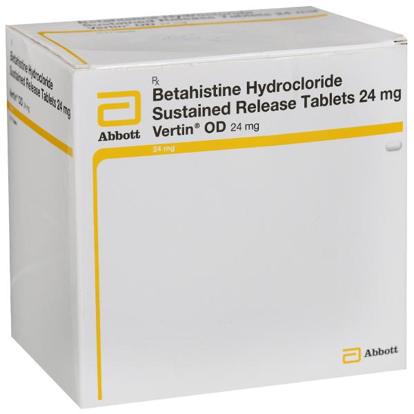Vertin OD 24mg Tablet SR