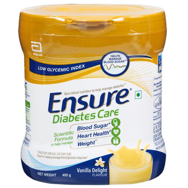 Ensure Diabetes Care Vanilla Delight Powder (400 Gm Jar)