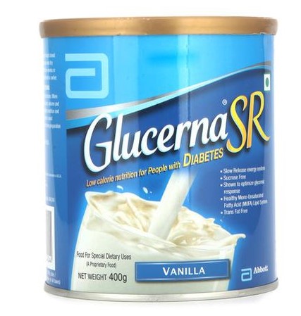 Glucerna SR Vanilla Powder (400 gm Jar)