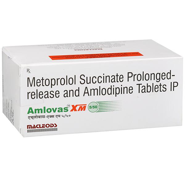 Amlovas XM 5/50 Tablet PR