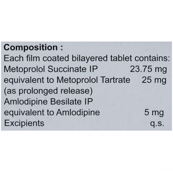 Met XL AM 25/5 Tablet PR