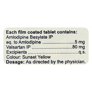 Valembic 80 AM Tablet