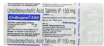 Urdiogem 150 Tablet