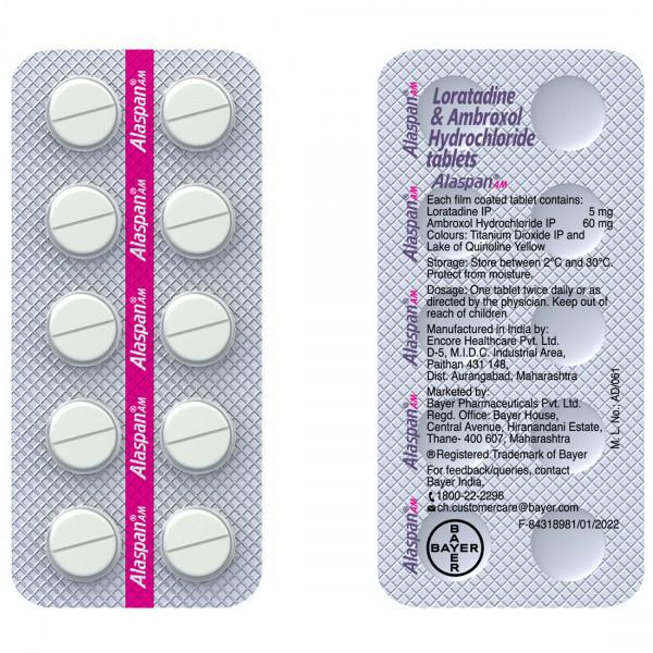 Alaspan AM Tablet