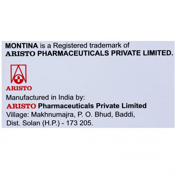 Montina FX 10Mg/120Mg Tablet