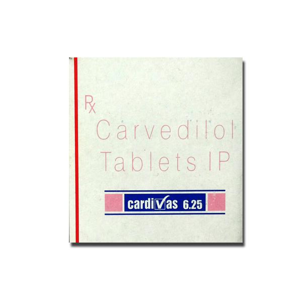 Cardivas 6.25 Tablet