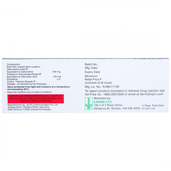 Cetil CV 500 Tablet