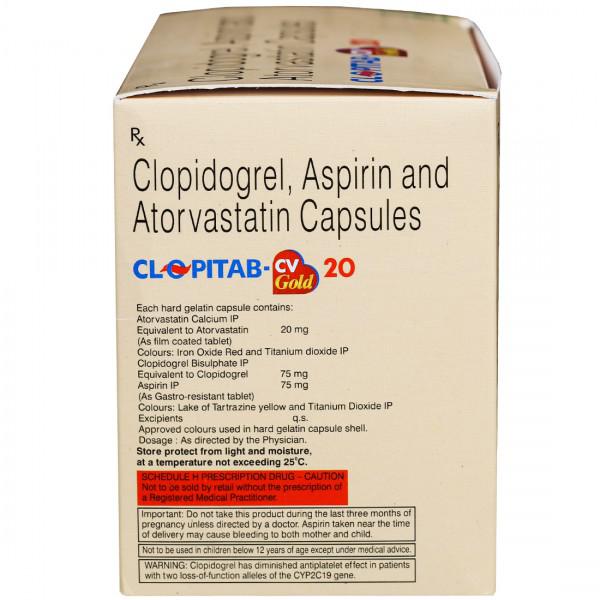 Clopitab CV Gold 20 Capsule