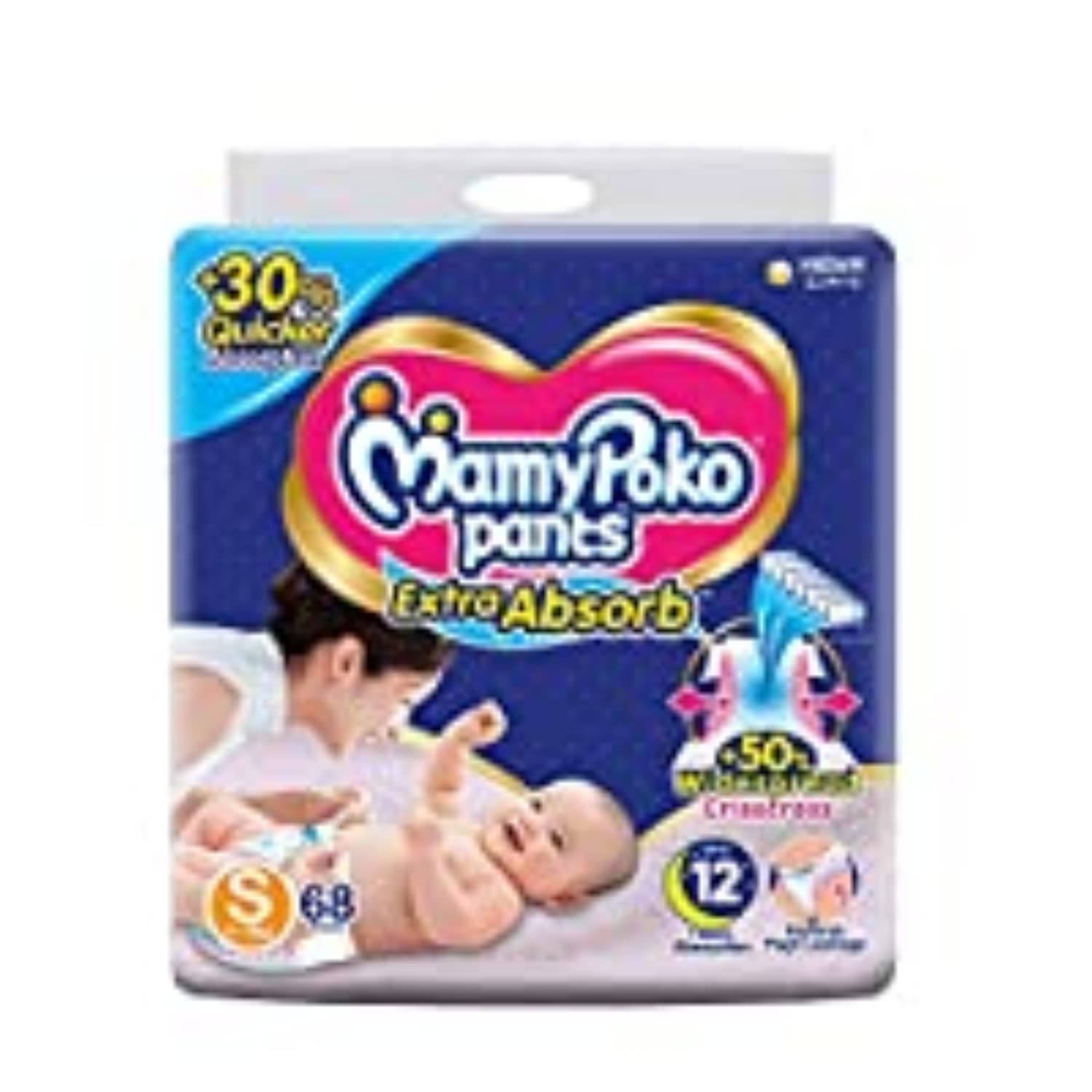 Mamy Poko Extra Absorb Diaper Pants Small 68