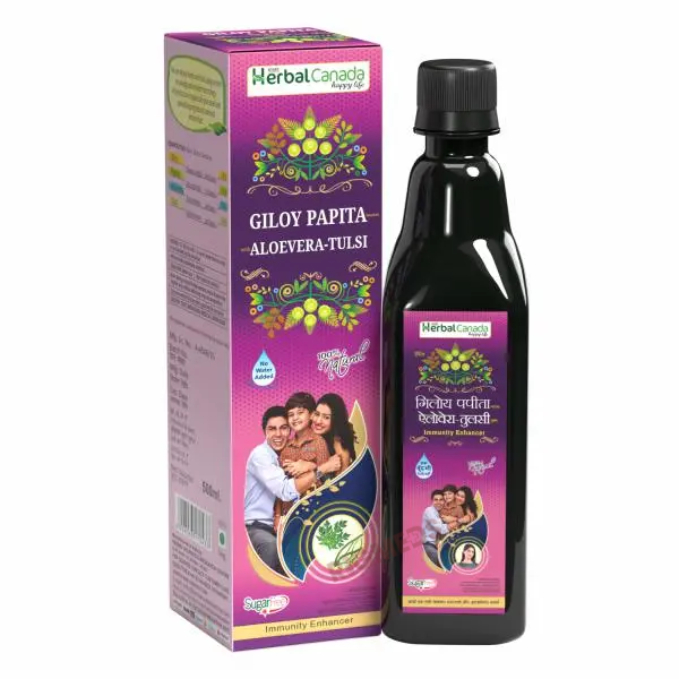 Giloy Papita Swaras with Aloevera-Tulsi Sugar Free