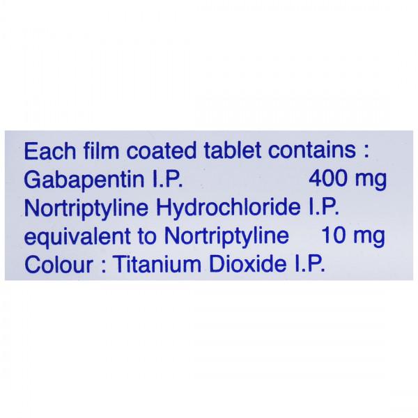 Gabator NT 400Mg/10Mg Tablet