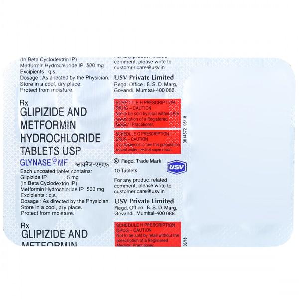 Glynase MF Tablet