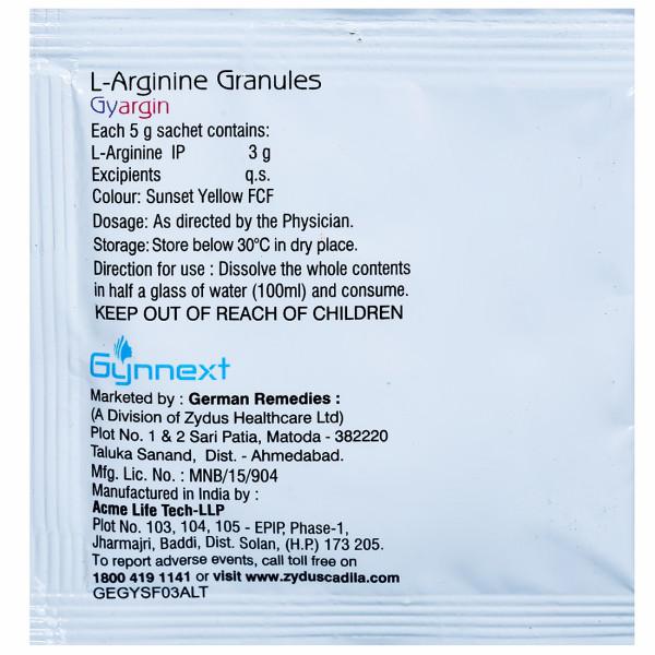 Gyargin Sugar Free Sachet Orange-Lemon (5Gm Sachet)