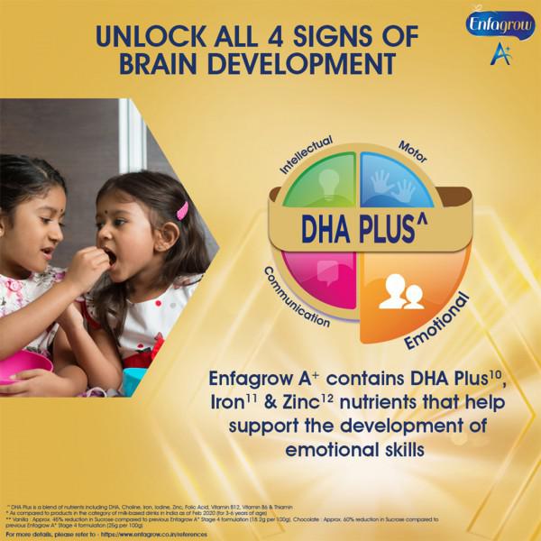 Enfagrow A+ Nutritional Milk Powder Health Drink for Children 3 to 6 Years Vanilla
