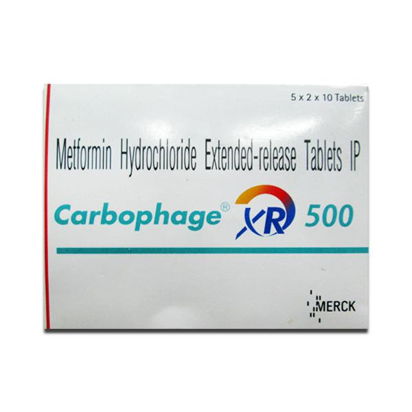 Carbophage XR 500 Tablet