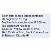 Dajio M 10Mg/500Mg Tablet