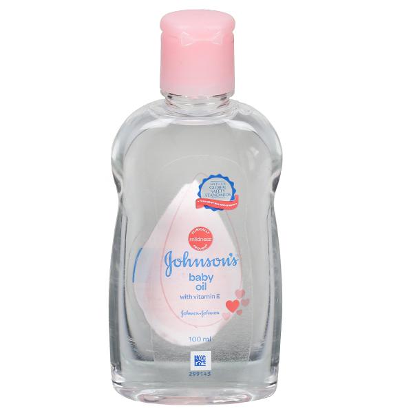Johnson's Baby Oil with Vitamin E (100ml)