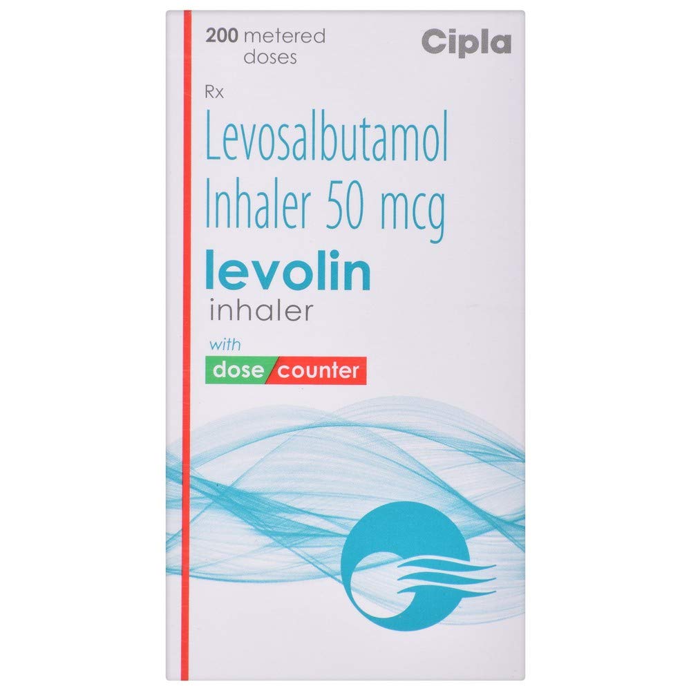 Levolin 50Mcg Inhaler (200 MDI)