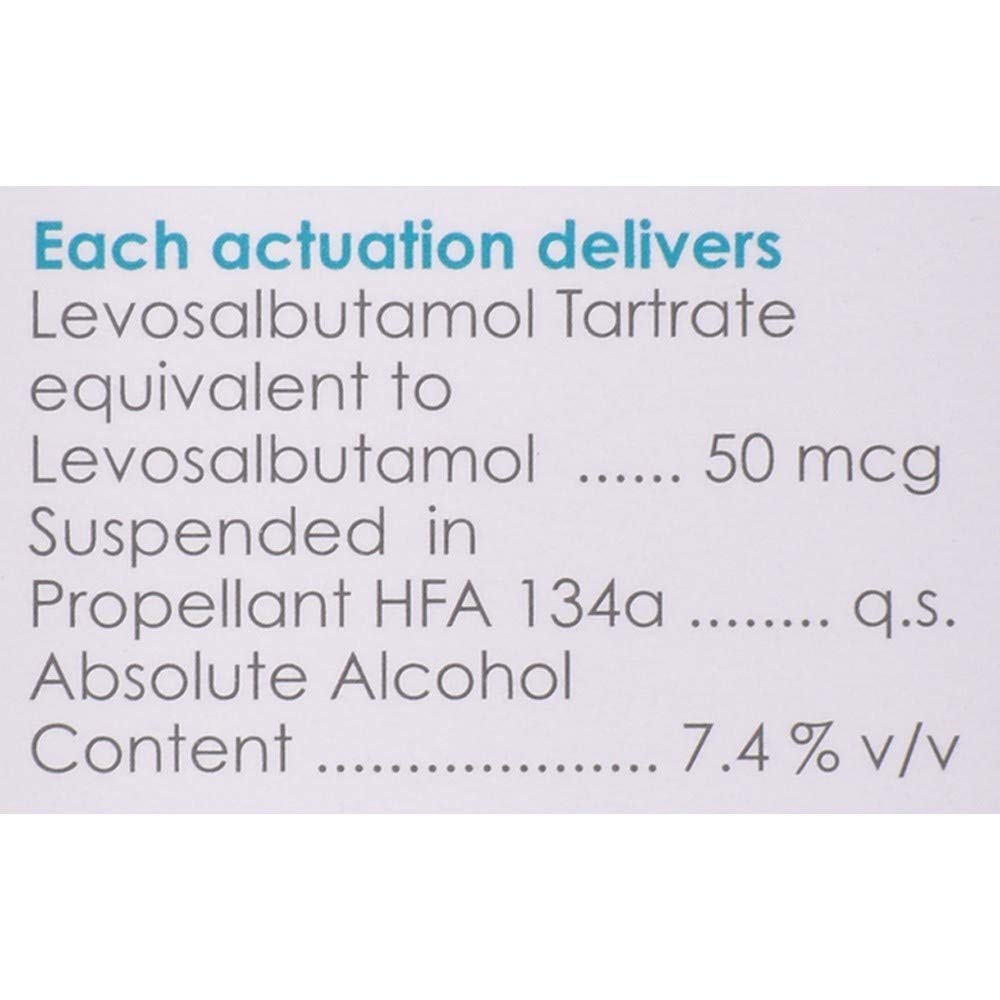 Levolin 50Mcg Inhaler (200 MDI)