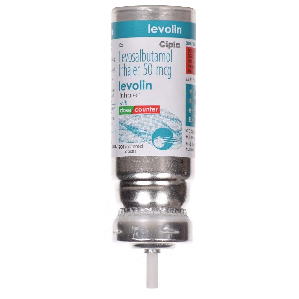 Levolin 50Mcg Inhaler (200 MDI)