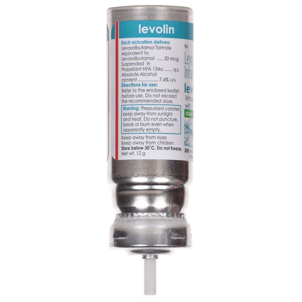 Levolin 50Mcg Inhaler (200 MDI)