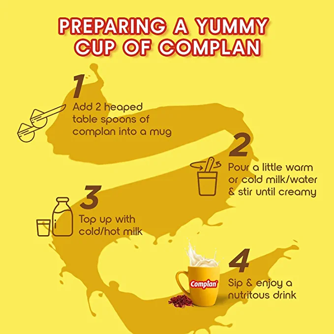 Complan Nutrition and Health Drink Kesar Badam