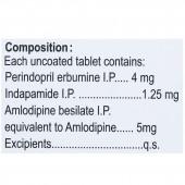 Triplixam 4Mg/1.25Mg/5Mg Tablet
