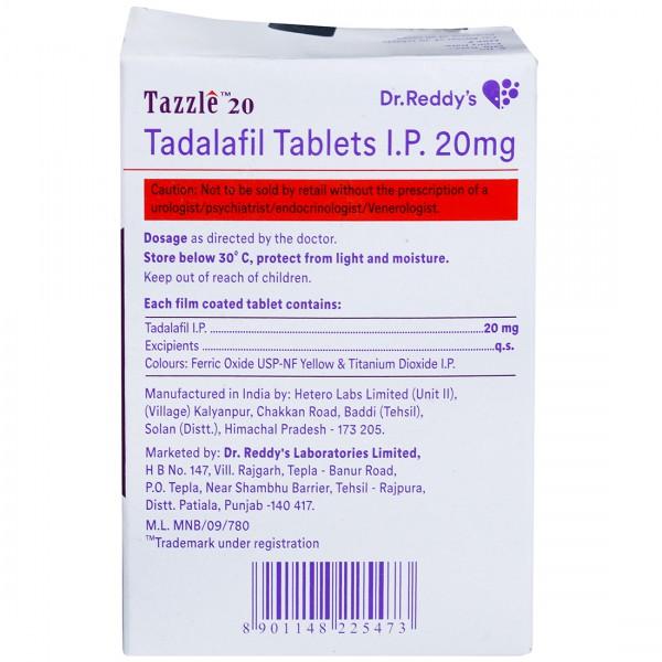 Tazzle 20 Tablet