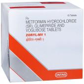 Zoryl MV 1 Tablet SR (15 Tablet)