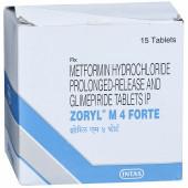 Zoryl M 4 Forte Tablet PR (15 Tablet )