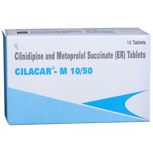 Cilacar M 10/50 Tablet