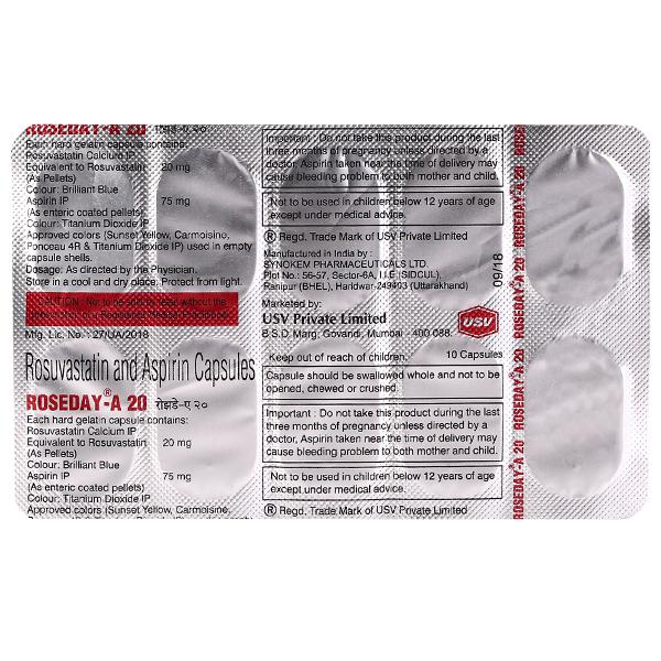 Roseday A 20 Capsule