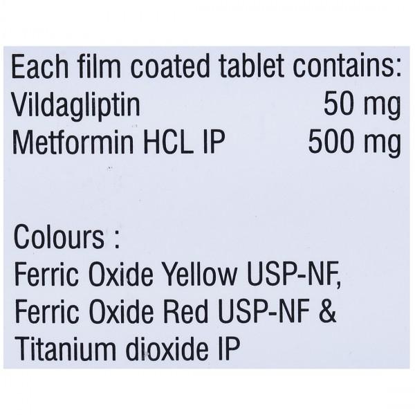 Vildamac M 50/500 Tablet