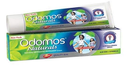 Odomos Naturals Non Sticky Mosquito Repellent Cream (50 Gm)