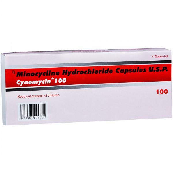 Cynomycin 100 Capsule ( 4 Capsule )