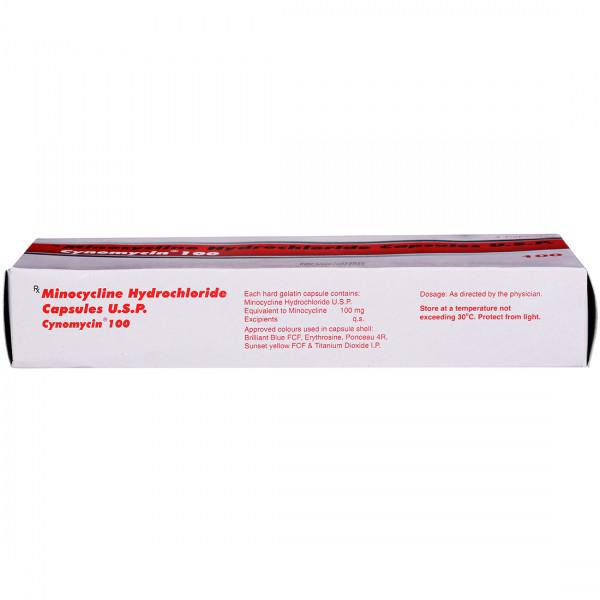 Cynomycin 100 Capsule ( 4 Capsule )