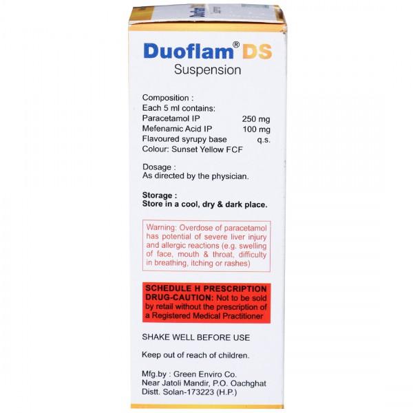 Duoflam DS Oral Suspension Delicious Mango