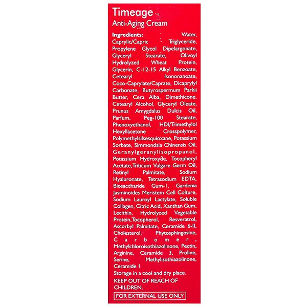 Timeage Anti Aging Cream 50Gm