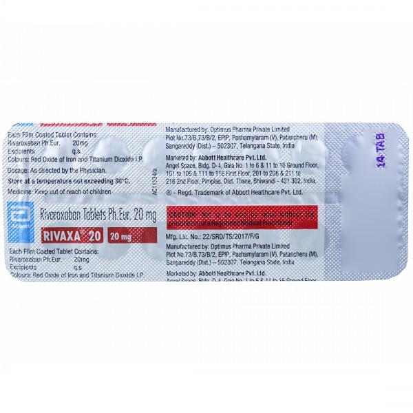 Rivaxa 20Mg Tablet