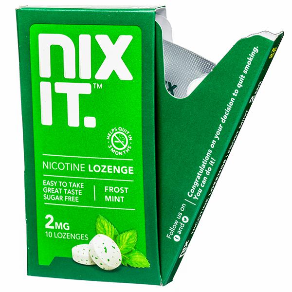 Nixit Nicotine 2Mg Lozenge (10 Each) Frost mint Sugar Free