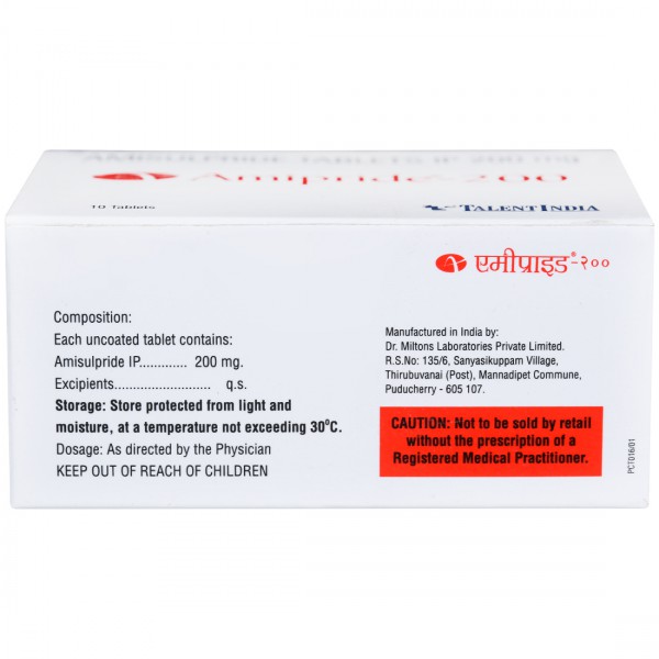 Amipride 200Mg Tablet
