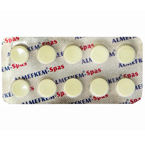 Almefkem Spas 10Mg/250Mg Tablet